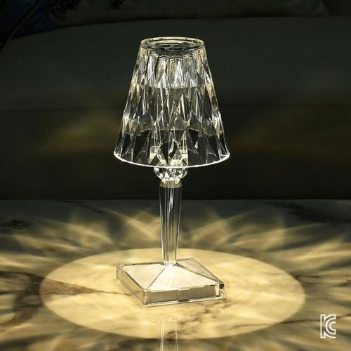 충전식 감성 크리스탈 다이아몬드 LED 조명 램프