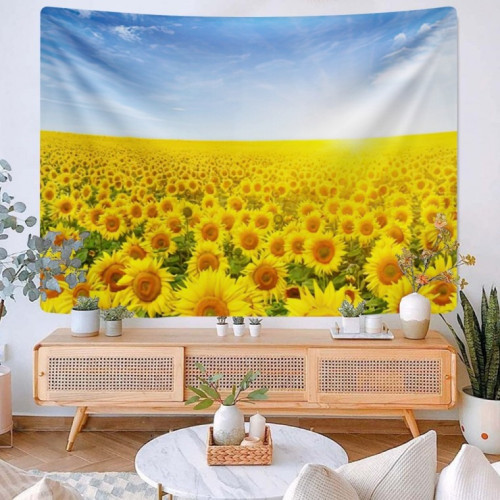 대형 패브릭 포스터 해바라기 그림 오브제